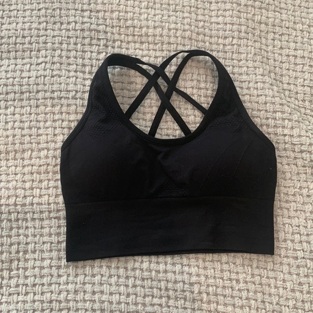 Zella Black Sports Bra